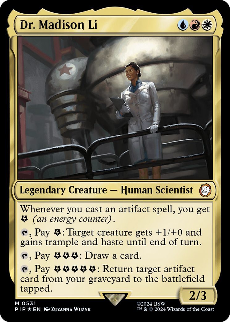 Dr. Madison Li (Surge Foil) [Fallout] | Local Legends