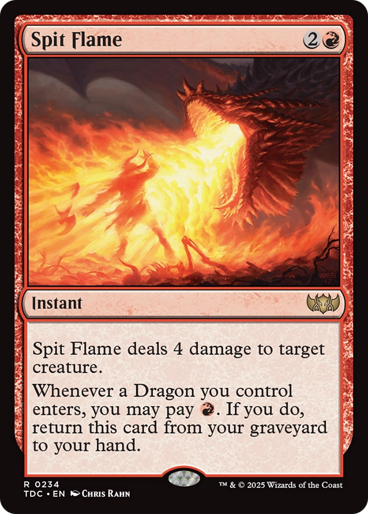 Spit Flame [Tarkir: Dragonstorm Commander] | Local Legends