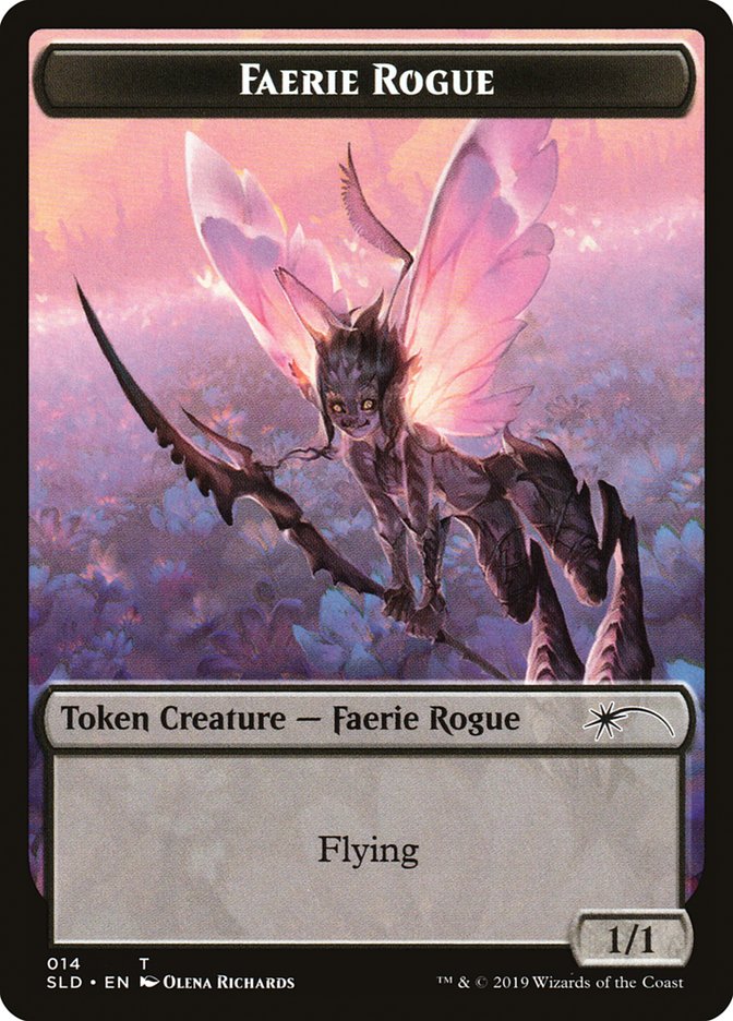 Faerie Rogue Token (014) [Secret Lair Drop Series] | Golgari Games