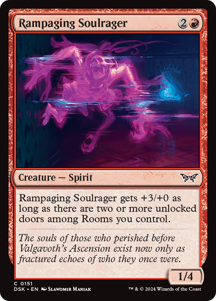 Rampaging Soulrager [Duskmourn: House of Horror] | Local Legends