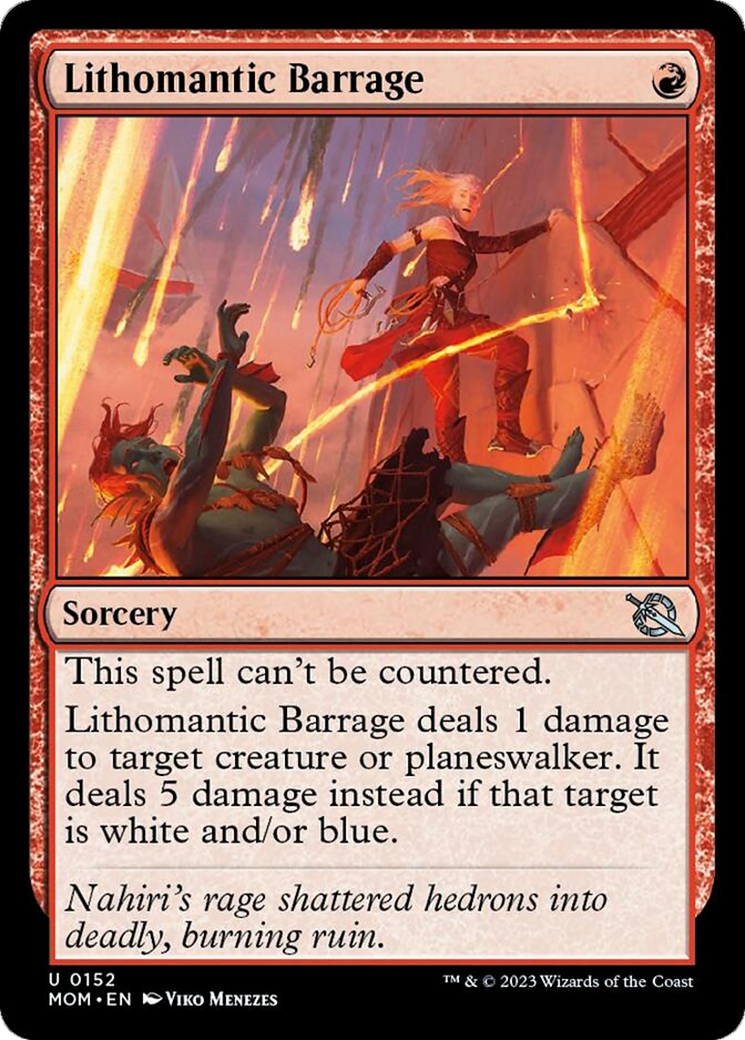 Lithomantic Barrage [March of the Machine] | Local Legends
