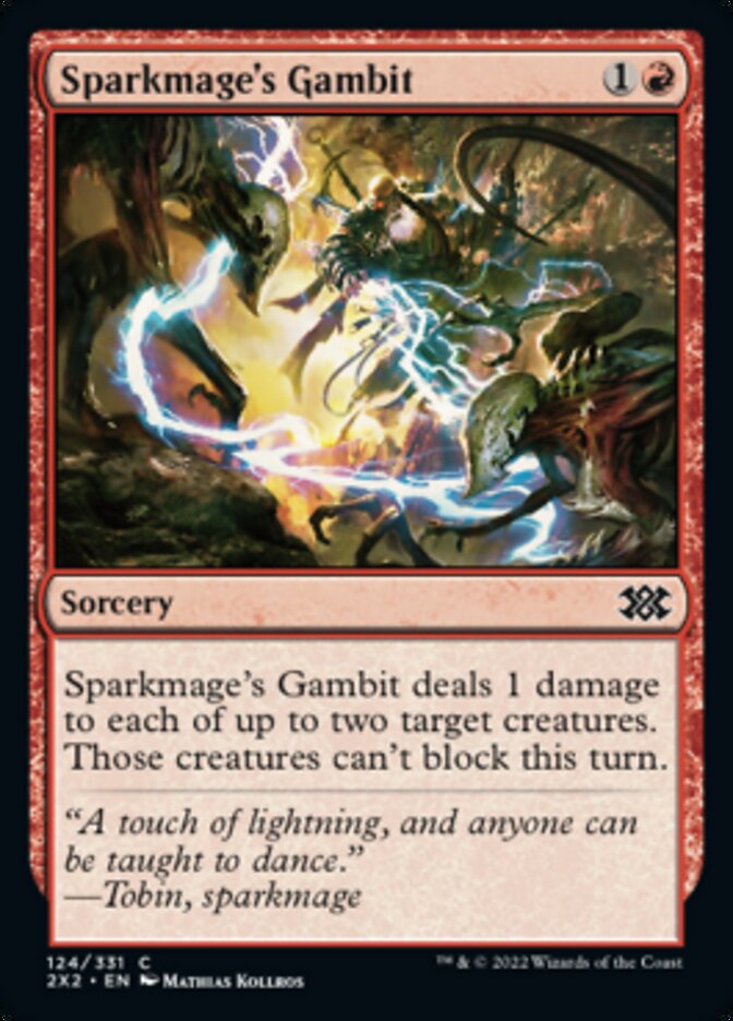 Sparkmage's Gambit [Double Masters 2022] | Local Legends