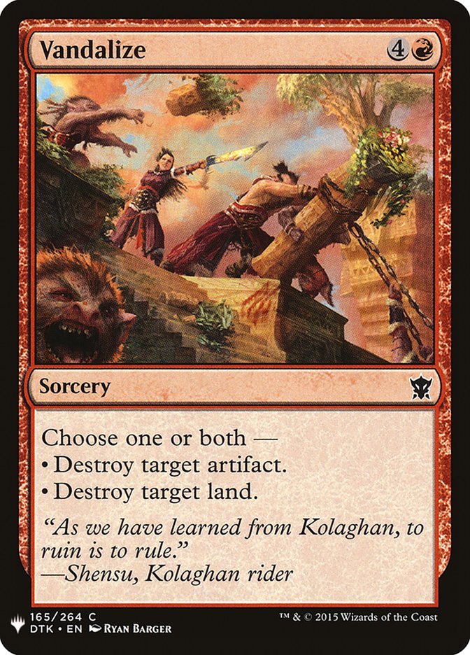 Vandalize [Mystery Booster] | Local Legends