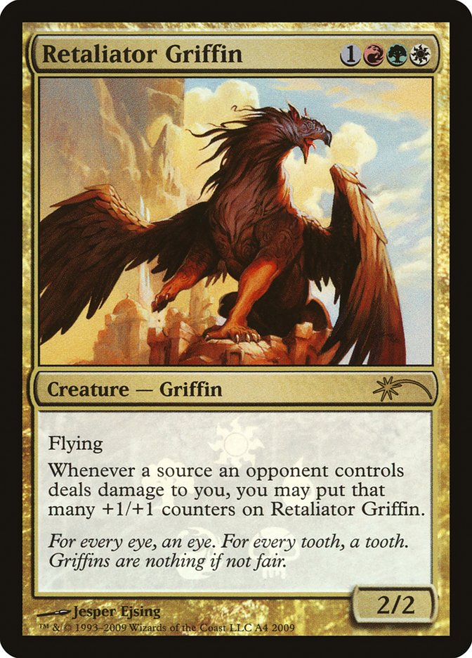 Retaliator Griffin [Resale Promos] | Golgari Games