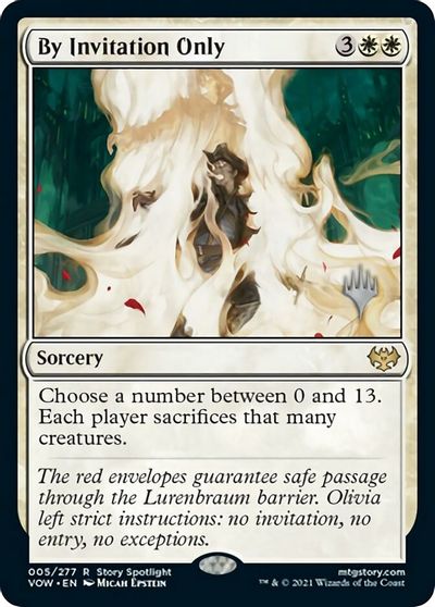 By Invitation Only (Promo Pack) [Innistrad: Crimson Vow Promos] | Local Legends