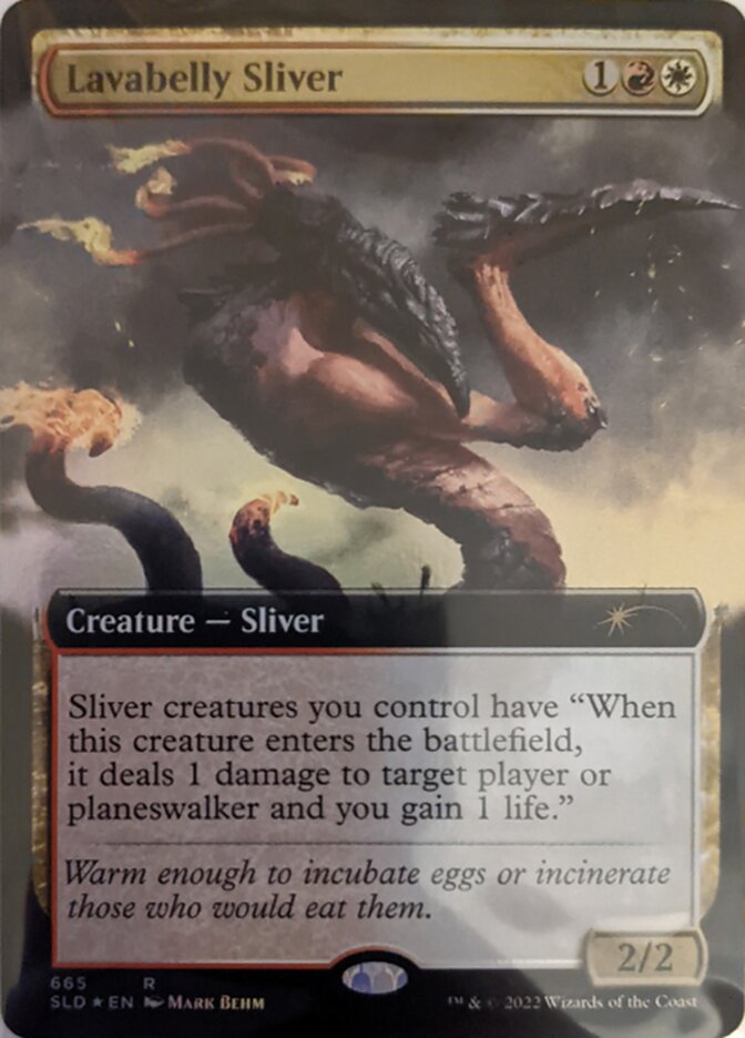 Lavabelly Sliver (Extended Art) [Secret Lair Drop Promos] | Local Legends