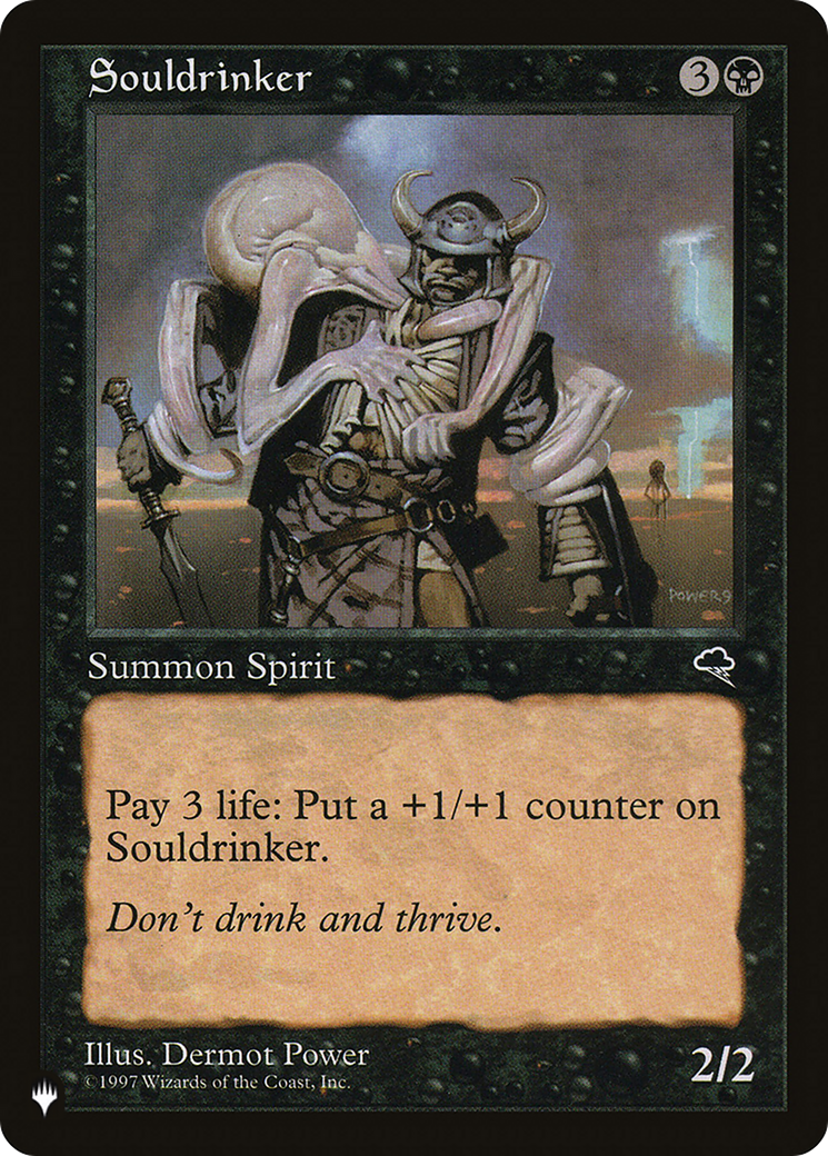 Souldrinker [The List] | Local Legends