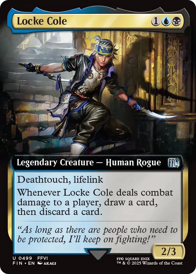 Locke Cole (Extended Art) [FINAL FANTASY] | Local Legends