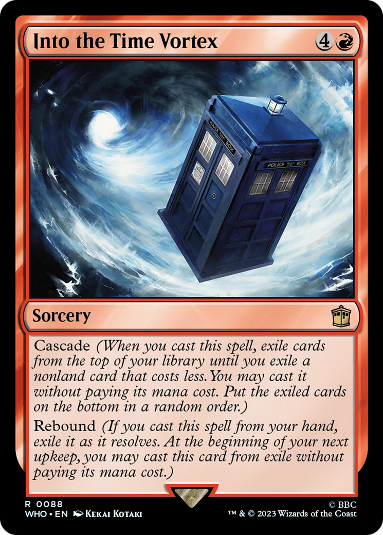 Into the Time Vortex [Doctor Who] | Local Legends