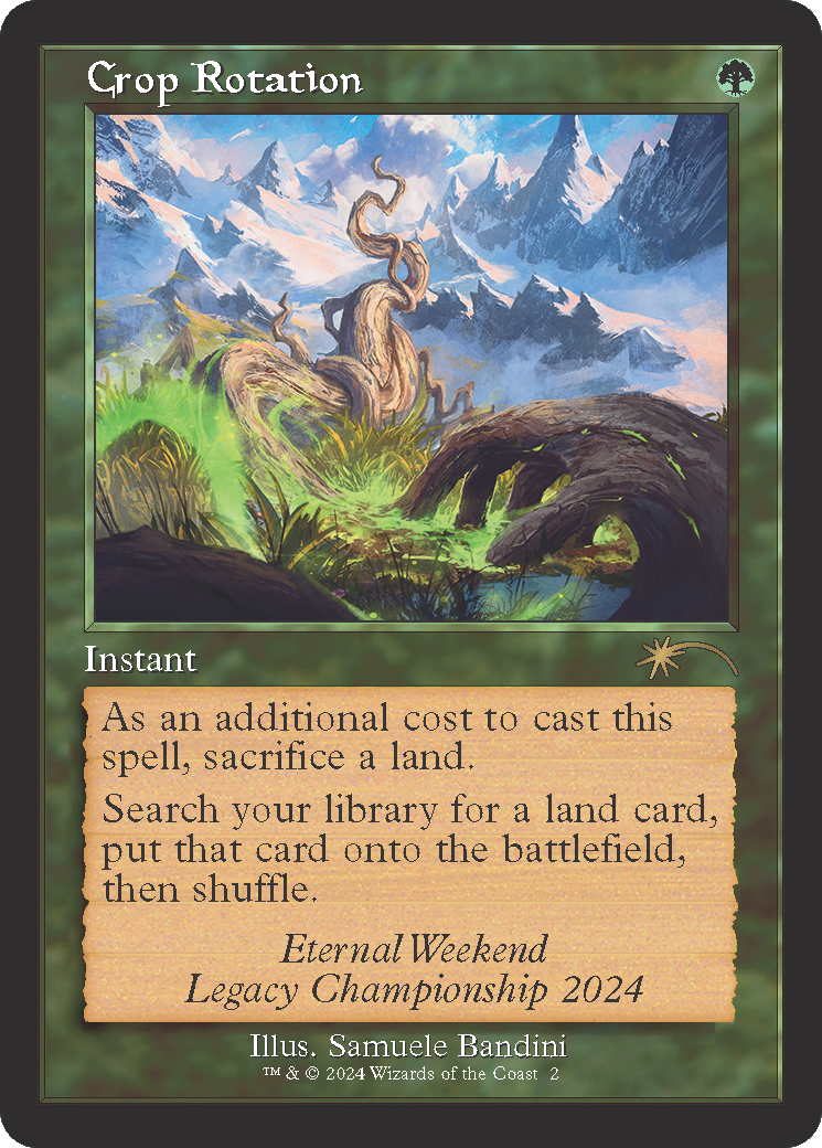 Crop Rotation (Retro Frame) (Eternal Weekend 2024 Promo) [Eternal Weekend] | Local Legends