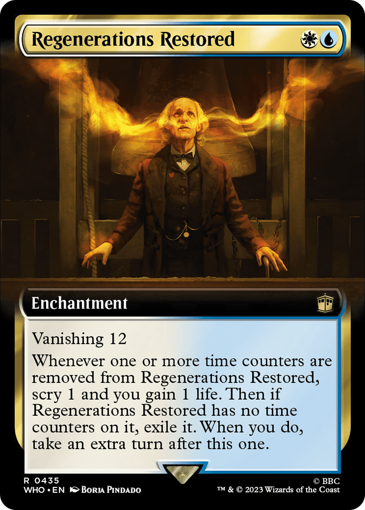 Regenerations Restored (Extended Art) [Doctor Who] | Local Legends
