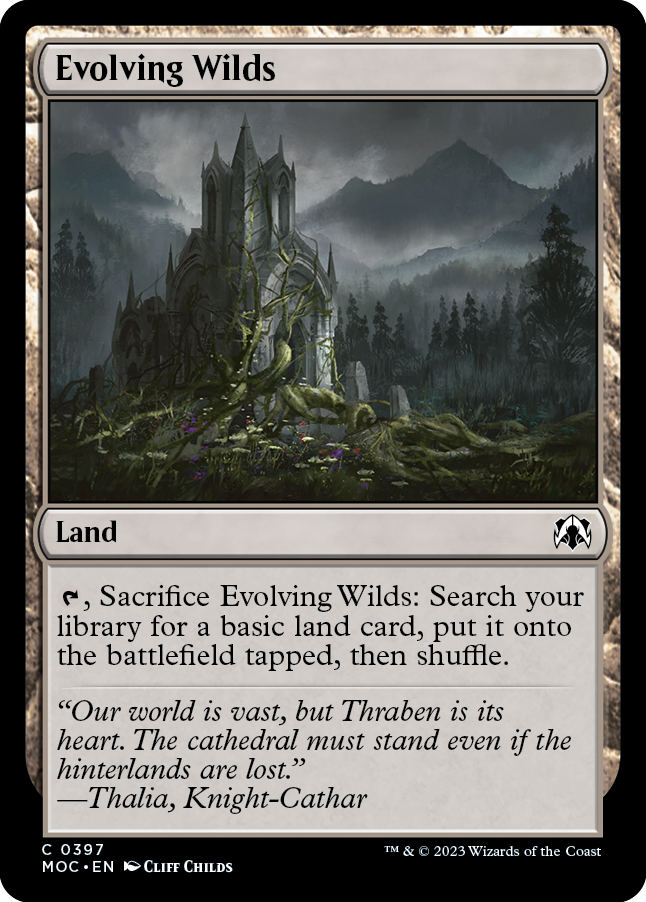 Evolving Wilds [March of the Machine Commander] | Local Legends