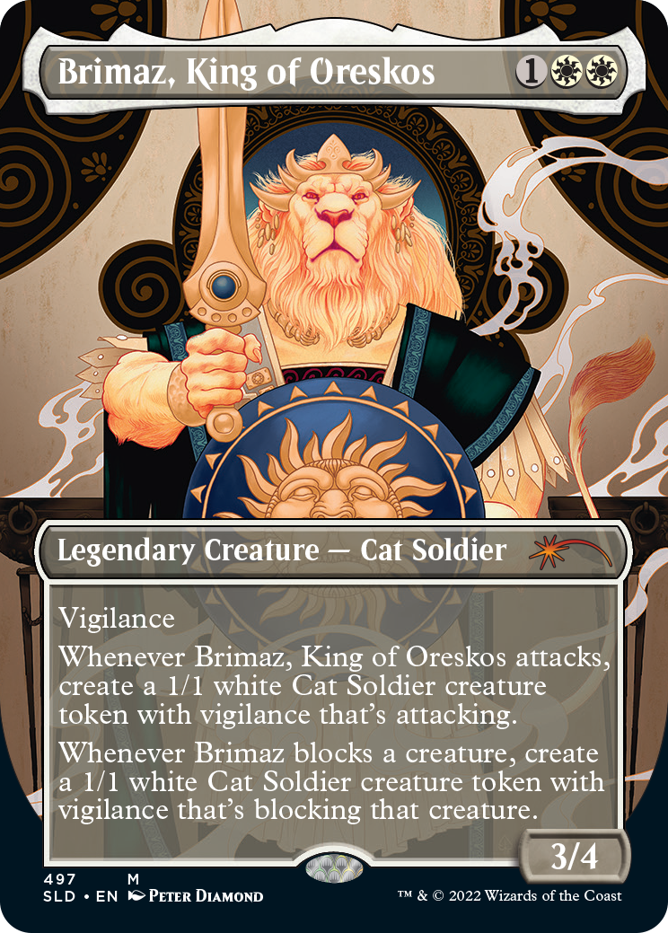 Brimaz, King of Oreskos (Borderless) [Secret Lair Drop Series] | Local Legends