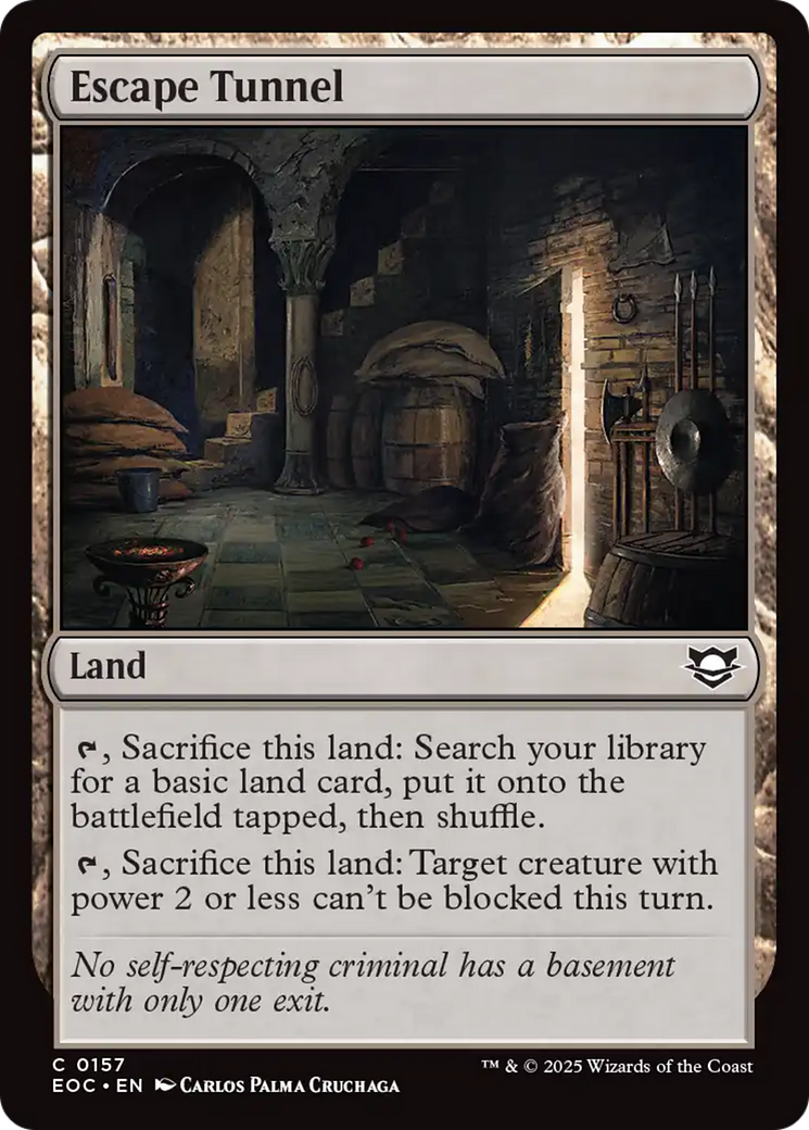 Escape Tunnel [Edge of Eternities Commander] | Local Legends