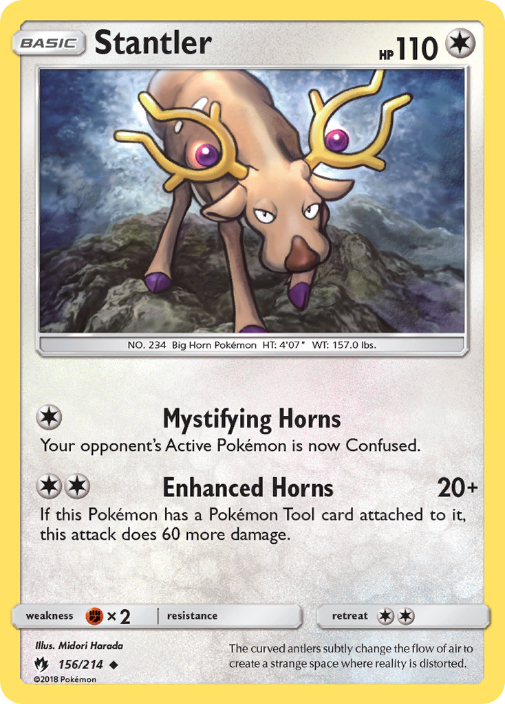 Stantler (156/214) [Sun & Moon: Lost Thunder] | Local Legends