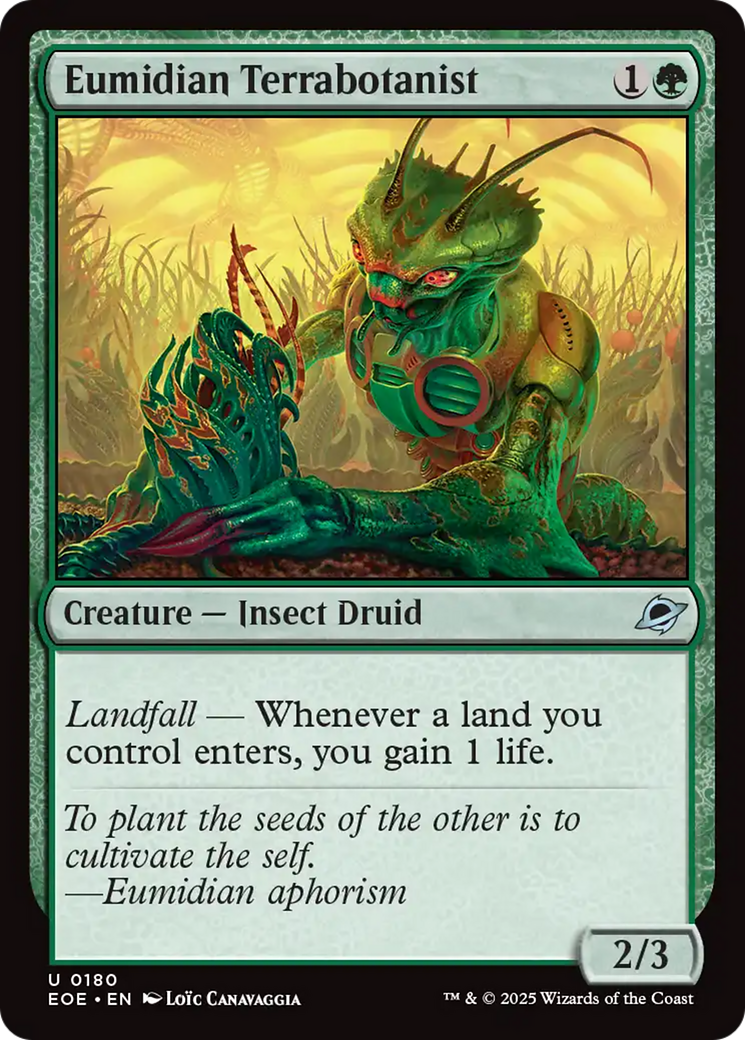 Eumidian Terrabotanist [Edge of Eternities] | Local Legends