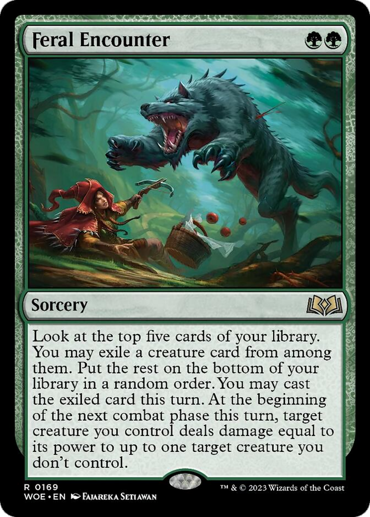 Feral Encounter [Wilds of Eldraine] | Local Legends