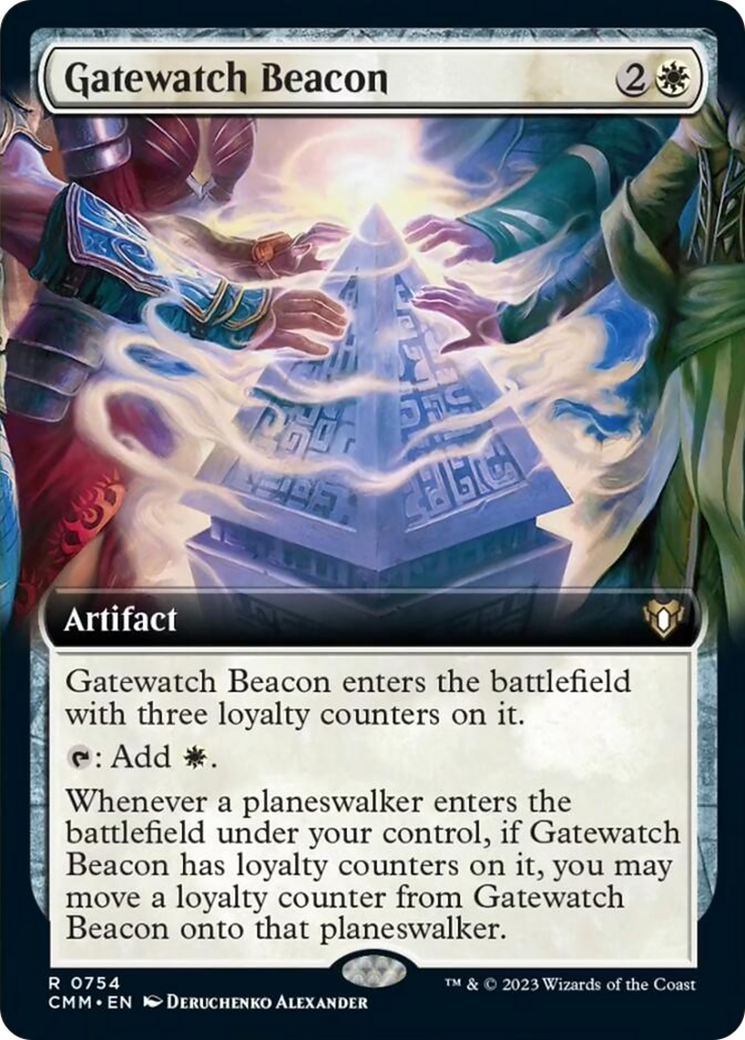 Gatewatch Beacon (Extended Art) [Commander Masters] | Local Legends
