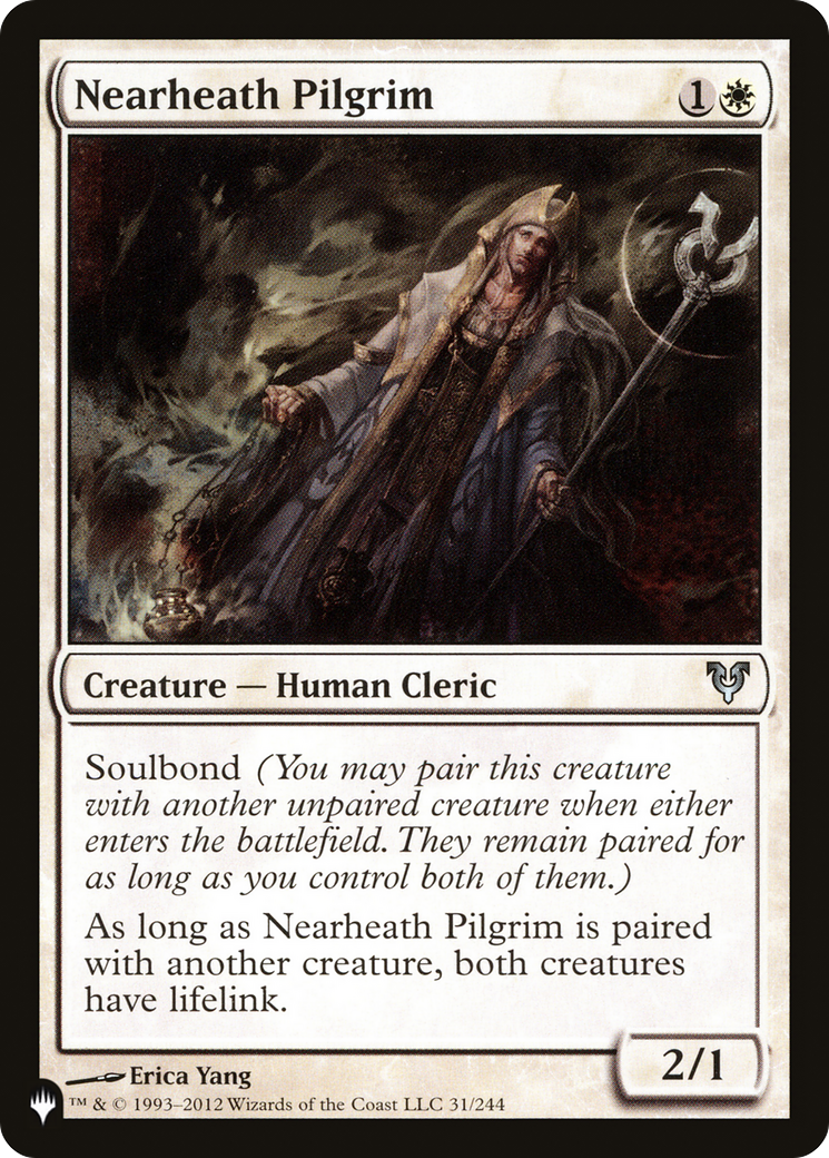 Nearheath Pilgrim [The List Reprints] | Golgari Games