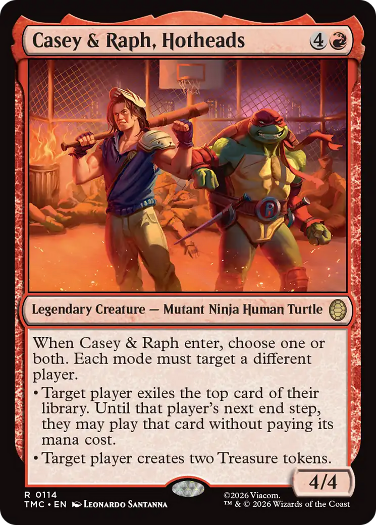 Casey & Raph, Hotheads [Teenage Mutant Ninja Turtles Commander] | Local Legends