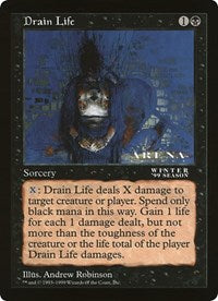 Drain Life (Oversized) [Oversize Cards] | Local Legends