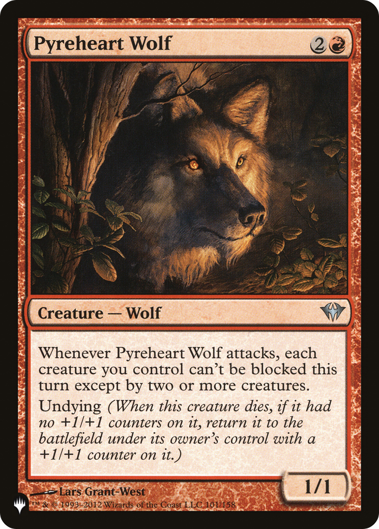 Pyreheart Wolf [The List] | Local Legends