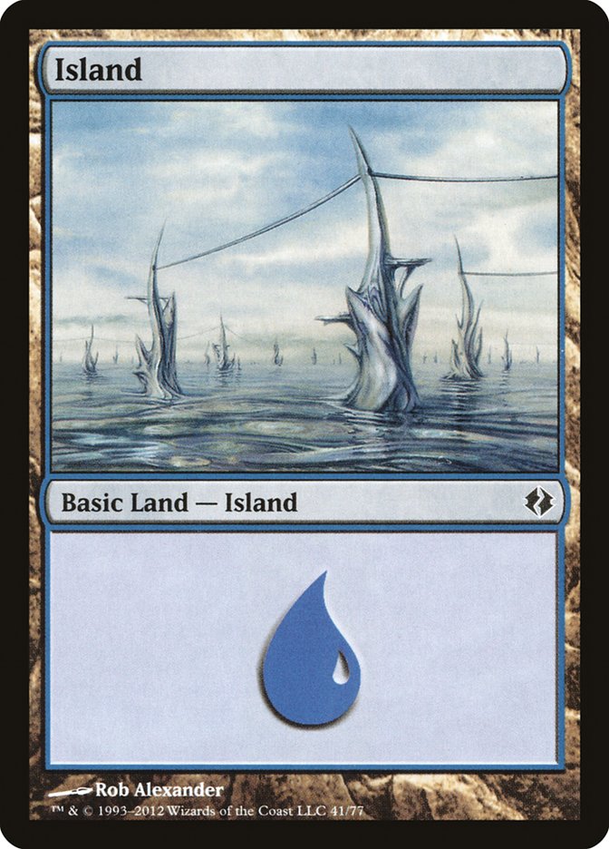 Island (41) [Duel Decks: Venser vs. Koth] | Local Legends