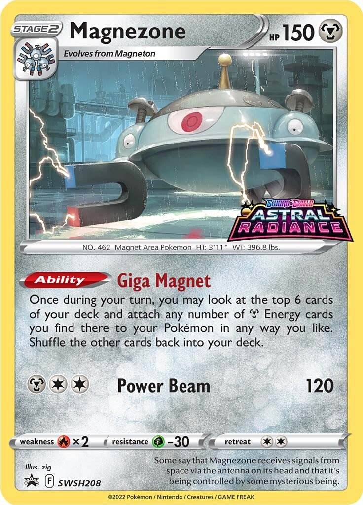 Magnezone (SWSH208) [Sword & Shield: Black Star Promos] | Local Legends