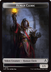 Demon // Human Cleric Double-Sided Token [Innistrad Remastered Tokens] | Local Legends