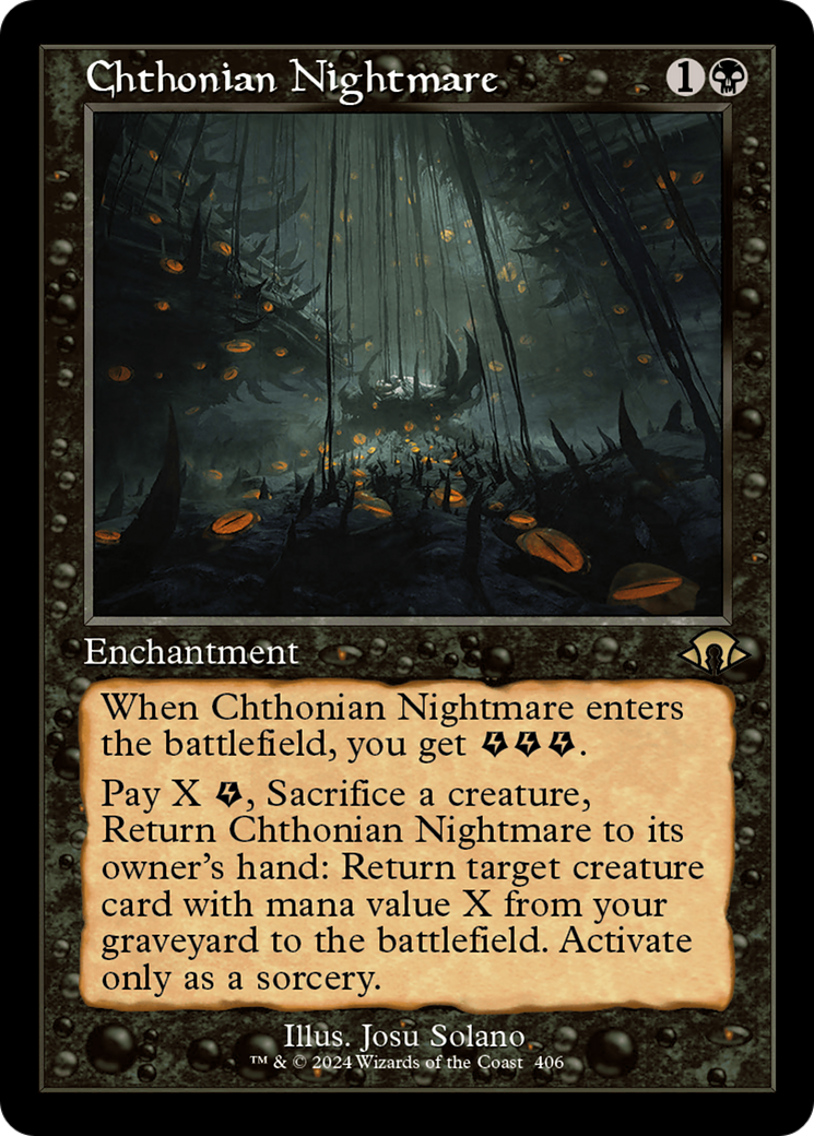 Chthonian Nightmare (Retro) [Modern Horizons 3] | Local Legends