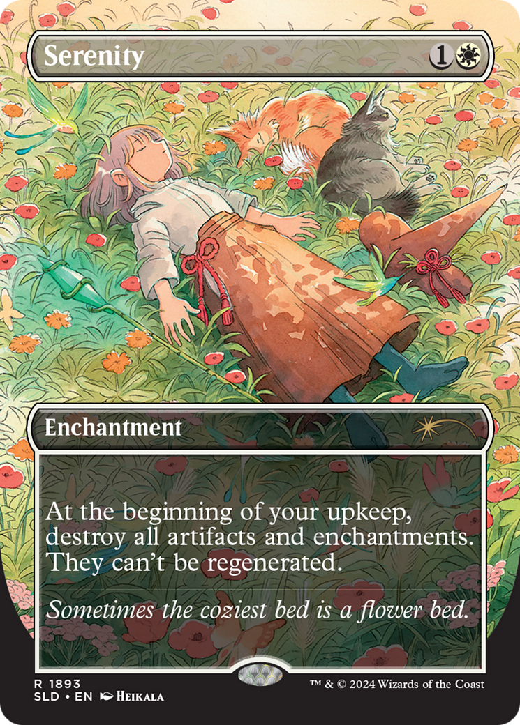 Serenity (Rainbow Foil) [Secret Lair Drop Series] | Local Legends