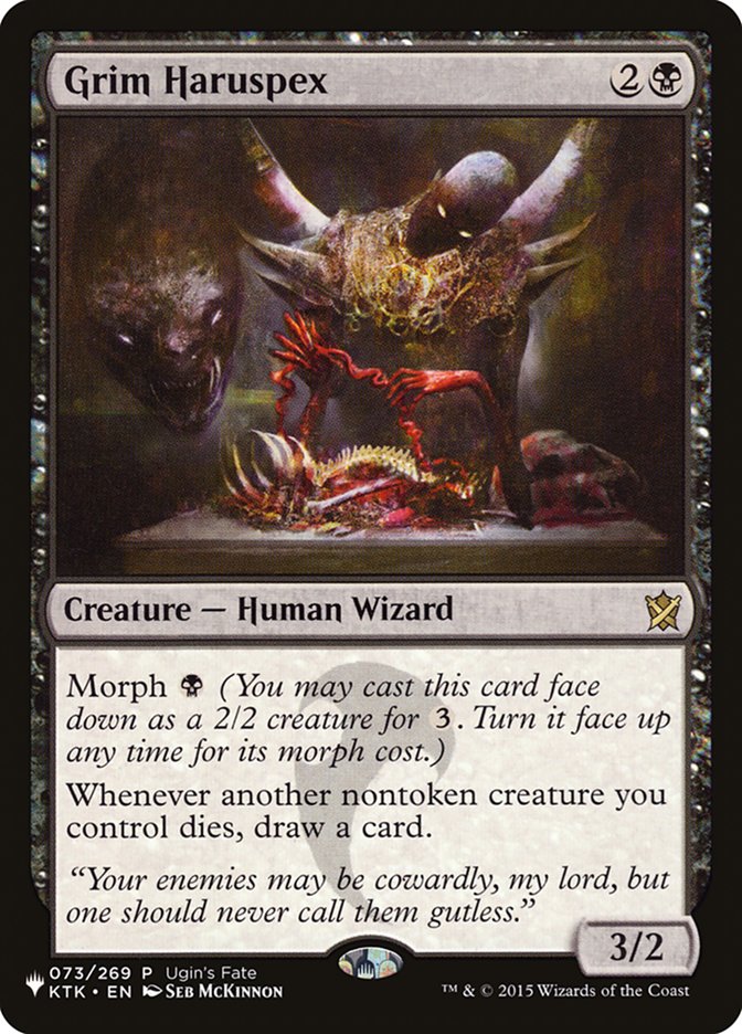 Grim Haruspex [The List] | Local Legends