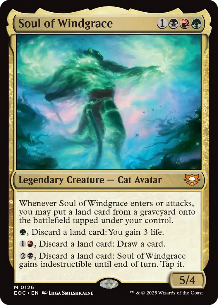 Soul of Windgrace [Edge of Eternities Commander] | Local Legends