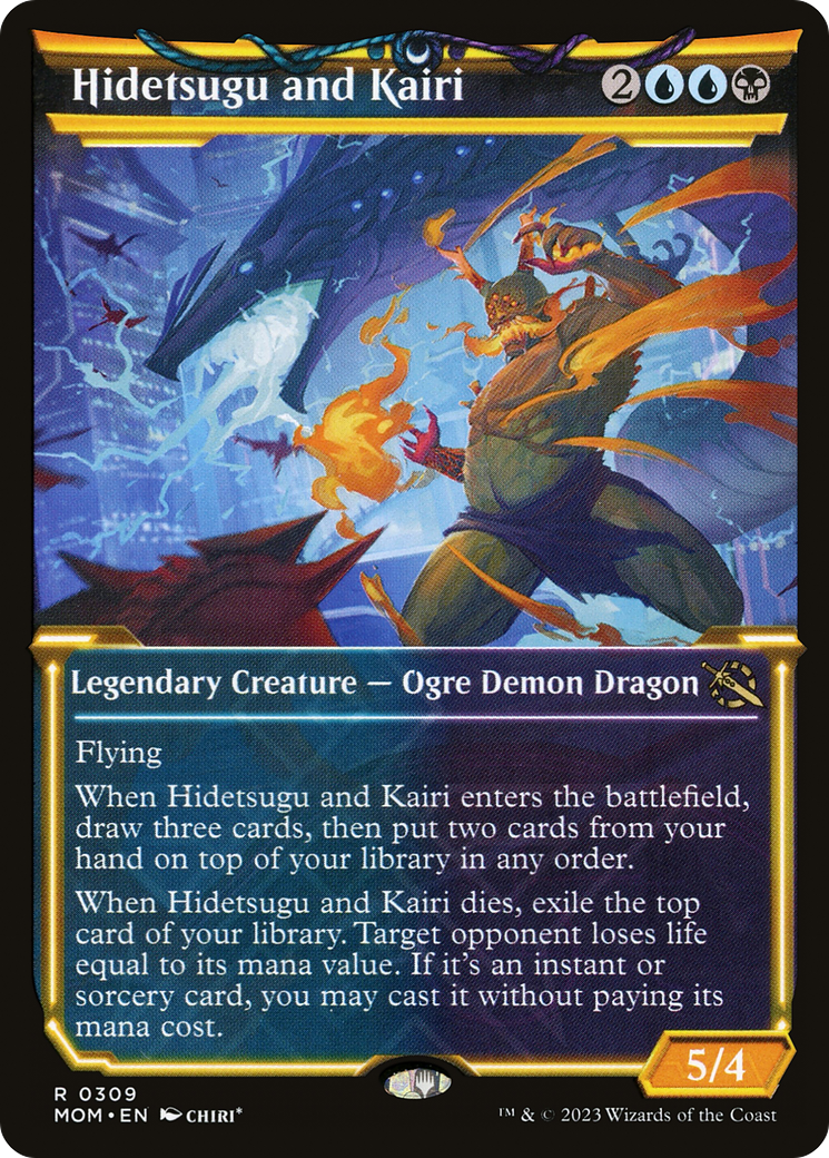 Hidetsugu and Kairi (Showcase Planar Booster Fun) [March of the Machine] | Local Legends