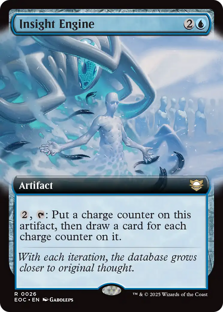 Insight Engine (Extended Art) [Edge of Eternities Commander] | Local Legends
