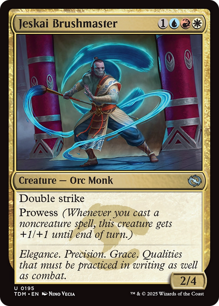 Jeskai Brushmaster [Tarkir: Dragonstorm] | Local Legends