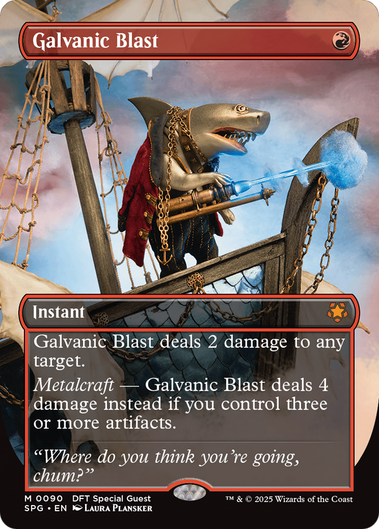 Galvanic Blast (Borderless) [Aetherdrift Special Guests] | Local Legends