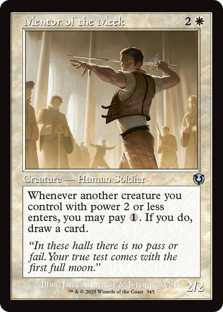 Mentor of the Meek (Retro Frame) [Innistrad Remastered] | Local Legends