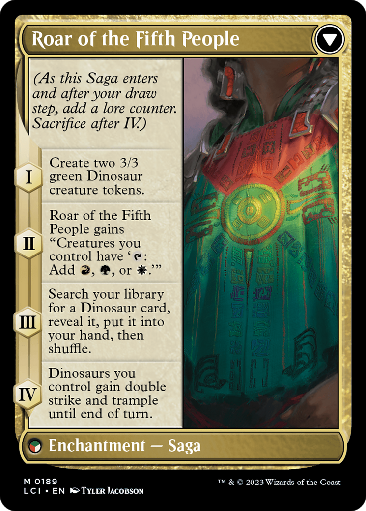 Huatli, Poet of Unity // Roar of the Fifth People [The Lost Caverns of Ixalan] | Golgari Games