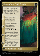 Huatli, Poet of Unity // Roar of the Fifth People [The Lost Caverns of Ixalan] | Golgari Games