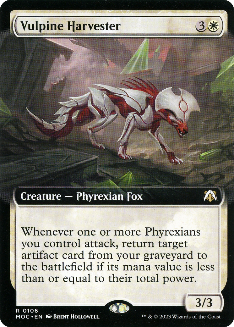 Vulpine Harvester (Extended Art) [March of the Machine Commander] | Local Legends