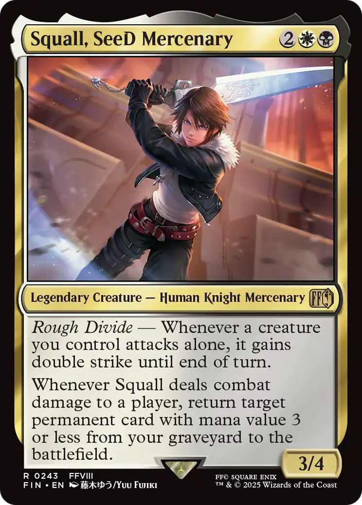 Squall, SeeD Mercenary [FINAL FANTASY] | Local Legends