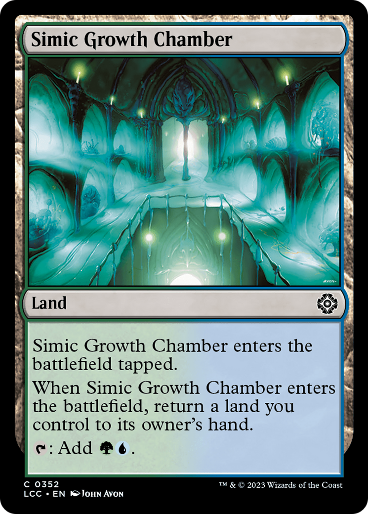 Simic Growth Chamber [The Lost Caverns of Ixalan Commander] | Local Legends