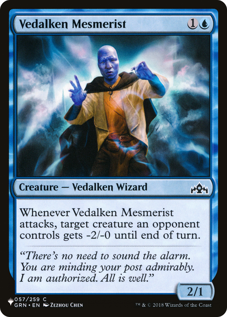 Vedalken Mesmerist [The List] | Local Legends