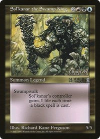 Sol'kanar the Swamp King (Oversized) [Oversize Cards] | Golgari Games