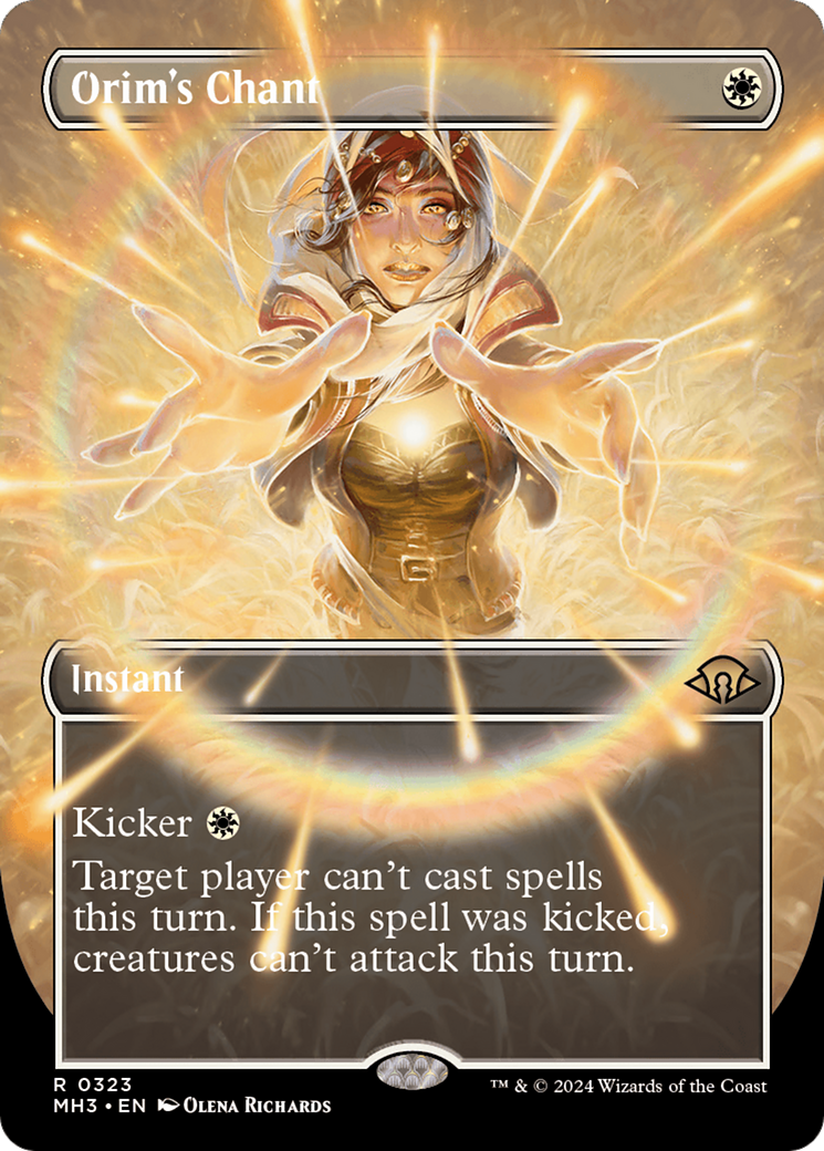 Orim's Chant (Borderless) [Modern Horizons 3] | Local Legends