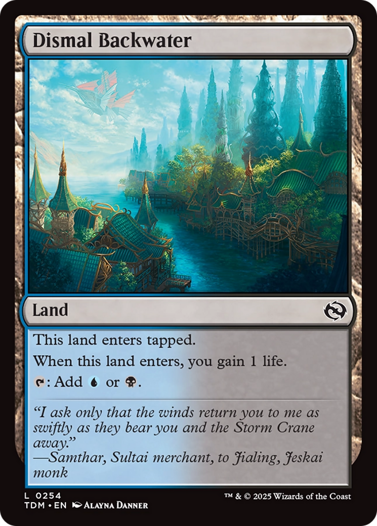 Dismal Backwater [Tarkir: Dragonstorm] | Local Legends