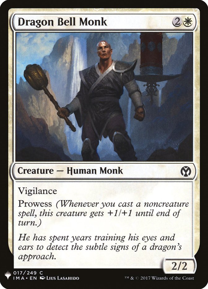 Dragon Bell Monk [Mystery Booster] | Local Legends
