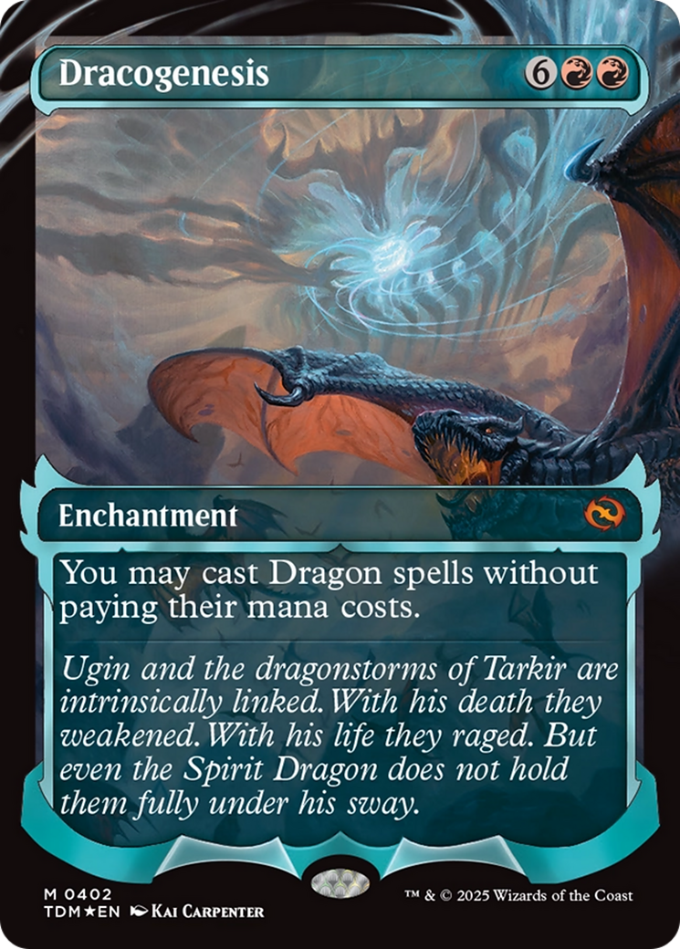 Dracogenesis (0402) (Showcase) [Tarkir: Dragonstorm] | Local Legends