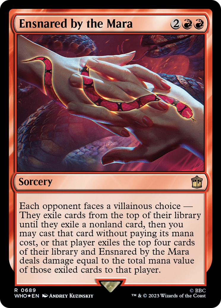 Ensnared by the Mara (Surge Foil) [Doctor Who] | Local Legends